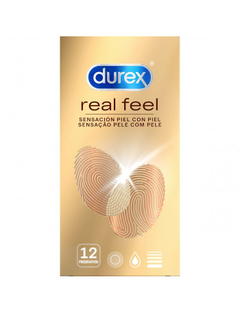 DUREX REAL FEEL 12 UDS